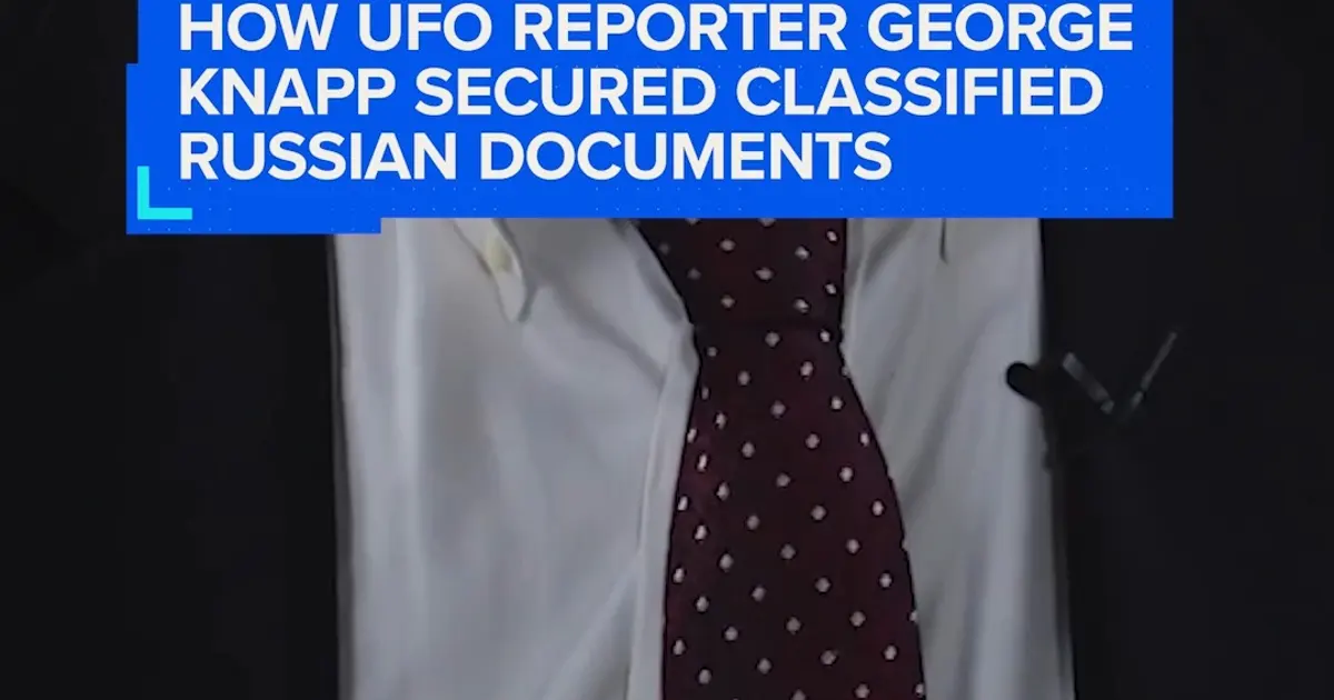 Reporter George Knapp snuck classified Russian documents ... — Reporter George Knapp snuck classified Russian documents discussing UFOs out of the country. Watch “The UFO Reporter Part 2” to find out how.