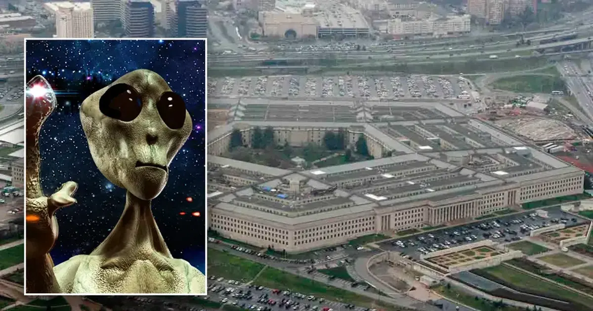 Pentagon answers question of whether UFOs or aliens have visited ... — ... aliens or extraterrestrial life, and no one would care," Schogol said. "So…I'm just going to take the shot. What do you got on UFOs, aliens, etc.?" PENTAGON UFO ...