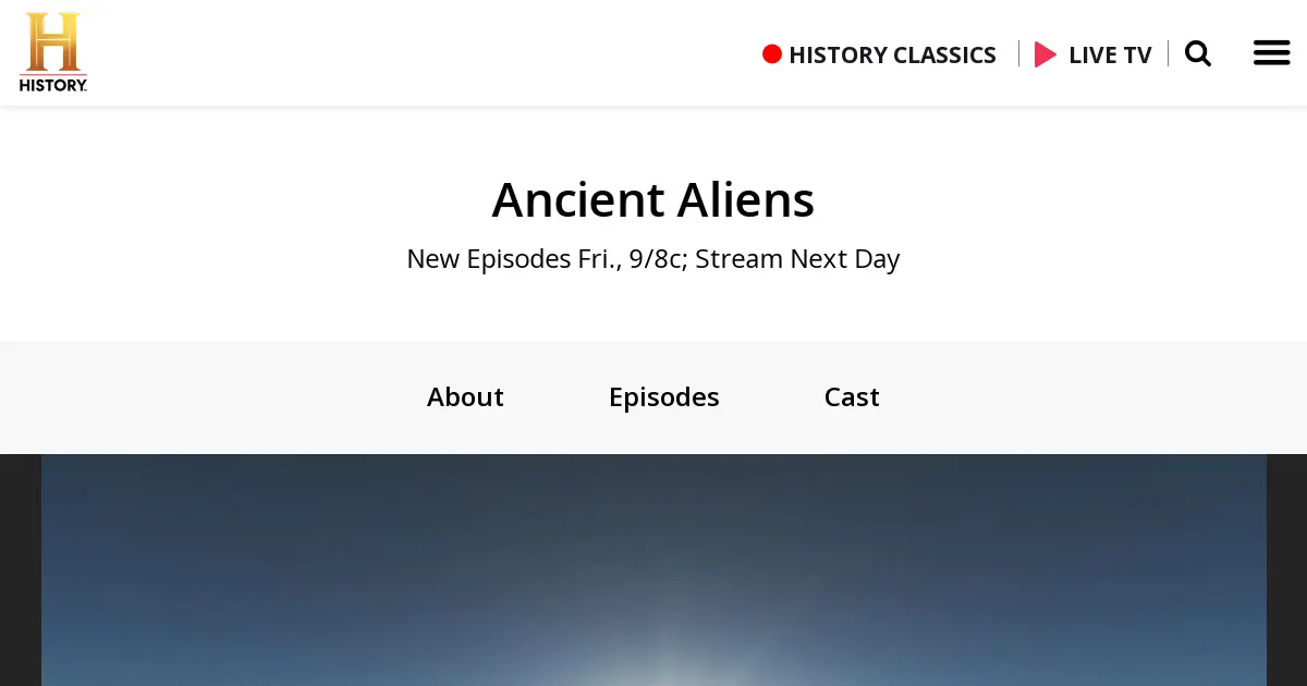 Watch Ancient Aliens Season 20 Episode 8 | HISTORY Channel — Could there be something about this latitude that is attracting extraterrestrial visitors? Get Instant Access to Free Updates. Don't Miss Out on Ancient Aliens ...