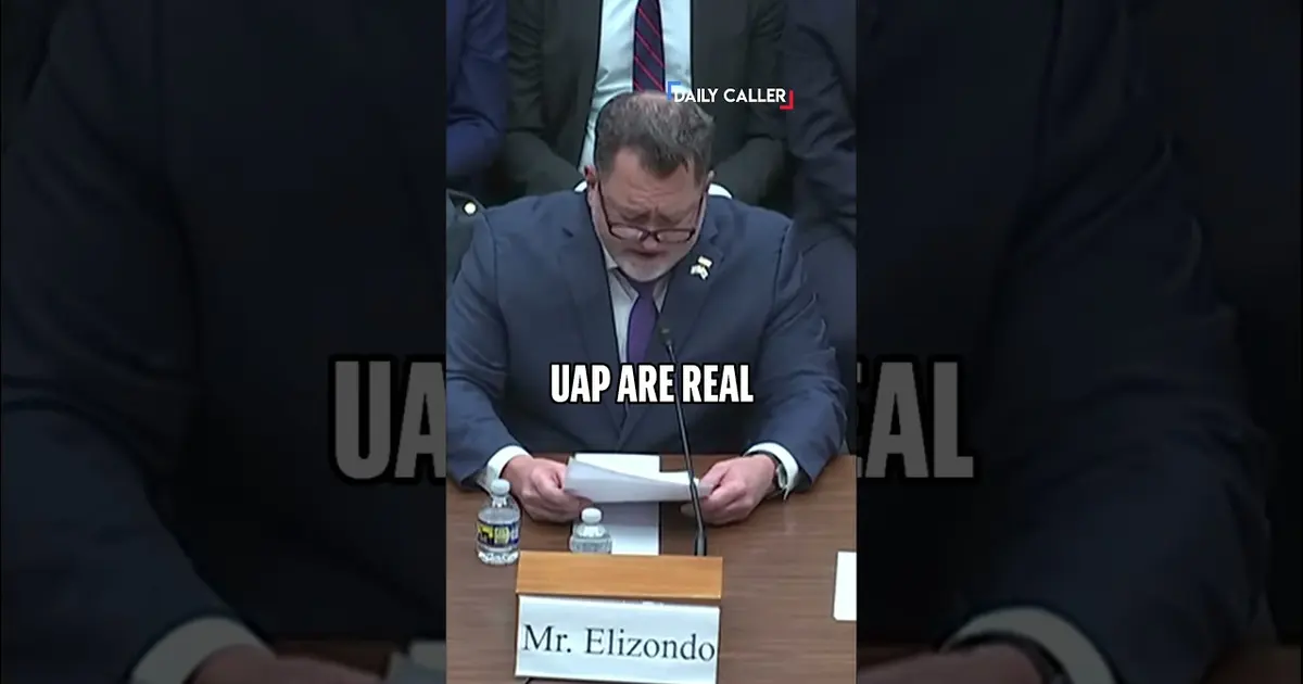 Testimony: "UAP ARE REAL" - YouTube — ... https://goo.gl/mhVr1Y #uap #ufo #submarine #nasa #space #hearing #testimony #news #politics #dailycaller #alien #technology #ufohearing #uaphearing.