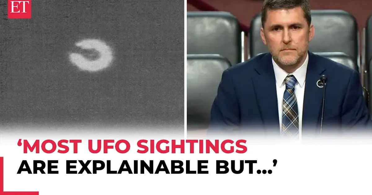 'Most UFO sightings are explainable but…': Pentagon AARO chief ... — ... extraterrestrial life. Jon Kosloski, the newly appointed director of the All-Domain Anomaly Research Office (AARO), testified before the Senate Armed ...